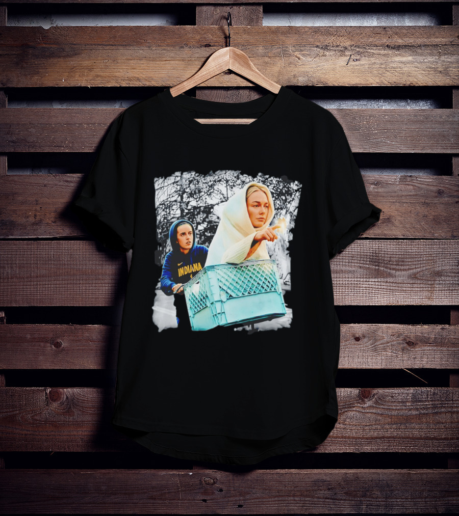 Caitlin Clark Sophie Cunningham ET Indiana Fever Basketball Iconic Movie Mashup 2026 T-Shirt