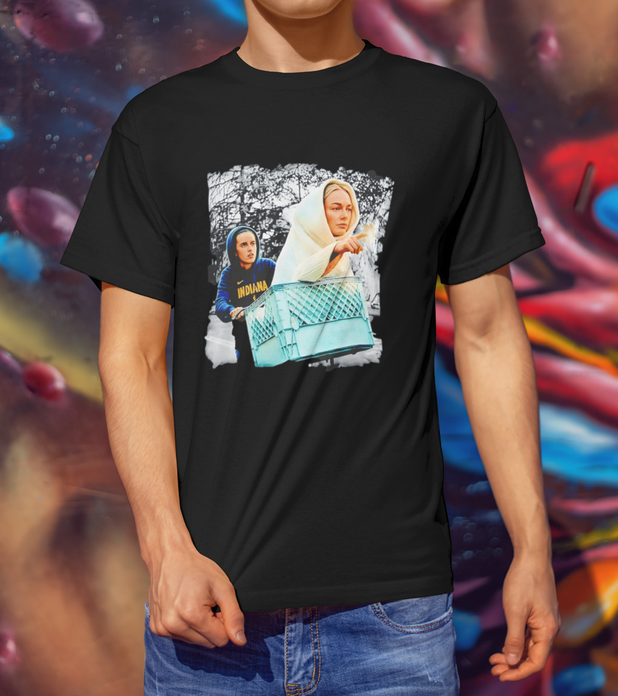 Caitlin Clark Sophie Cunningham ET Indiana Fever Basketball Iconic Movie Mashup 2026 T-Shirt
