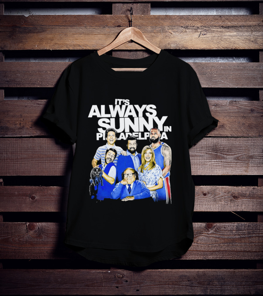 It's Always Sunny In Philadelphia Lebron James Kitten Mittens T-Shirt
