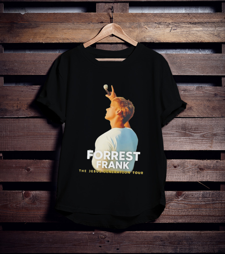 Forrest Frank The Jesus Generation Tour Microphone Pose T-Shirt