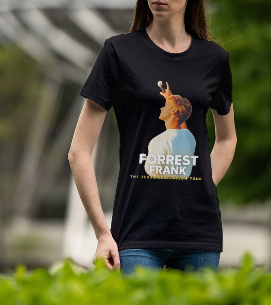 Forrest Frank The Jesus Generation Tour Microphone Pose T-Shirt