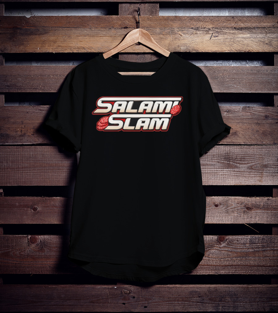 Salami Slam SummerSlam WWE Bold Iconic Wrestling T-Shirt