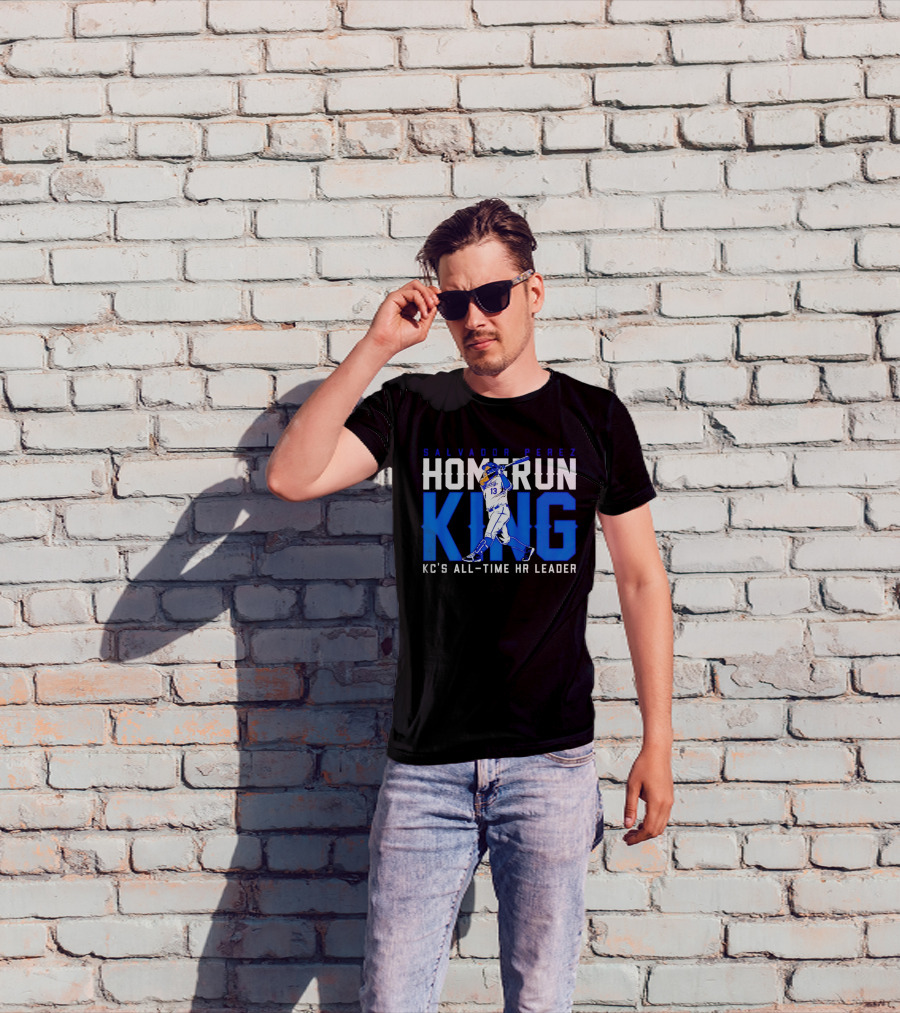 Salvador Perez Homerun King KC's All Time HR Leader T-Shirt