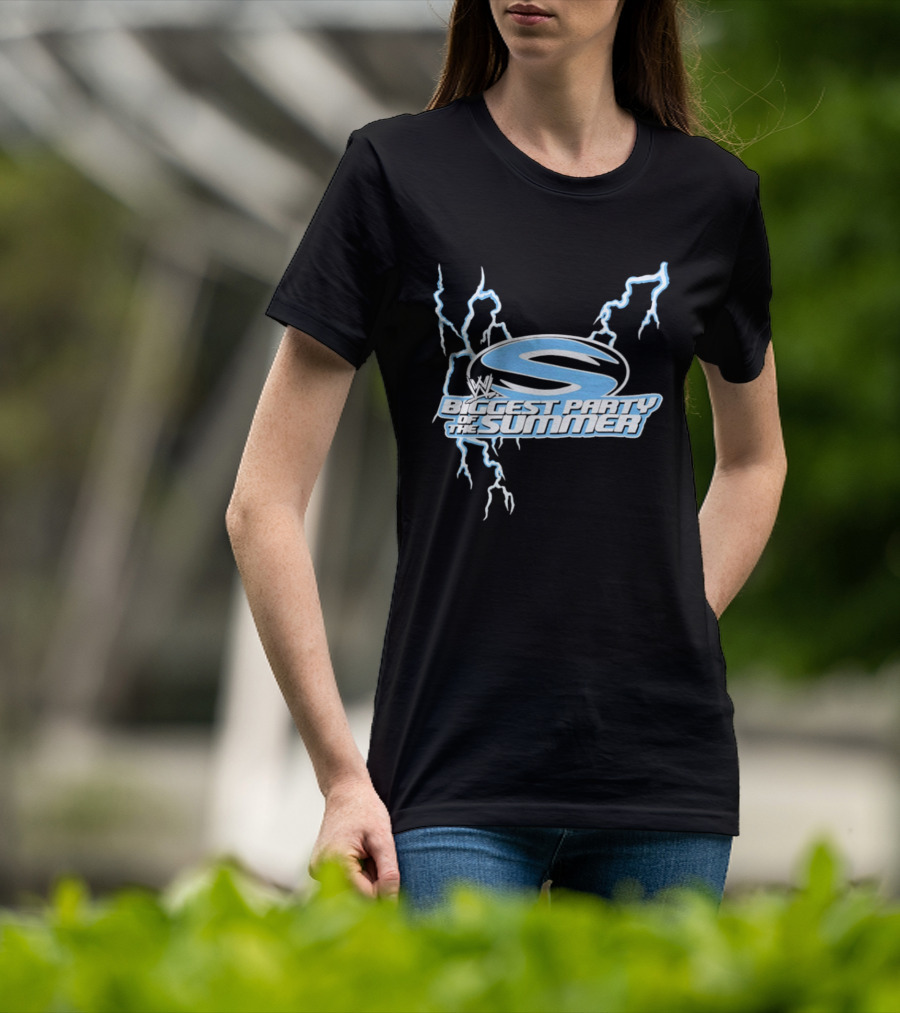 SummerSlam WWE Biggest Party Of The Summer 2026 Lightning Edition T-Shirt