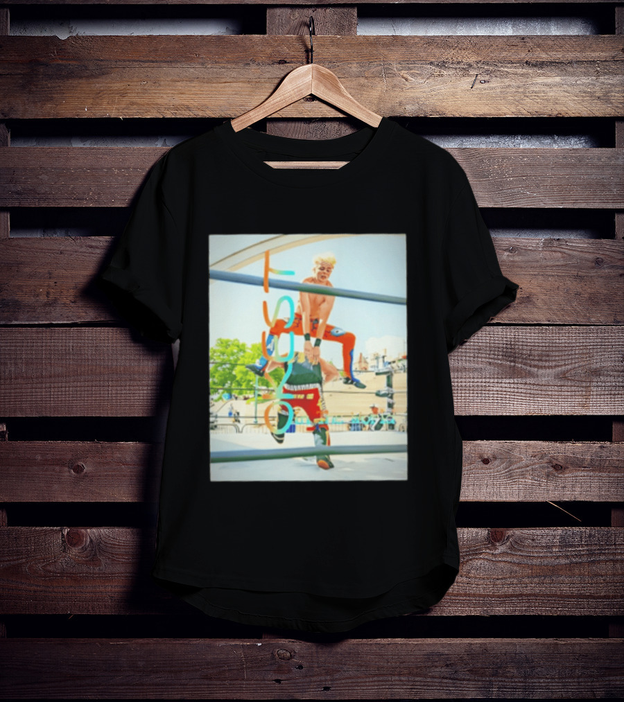 OKest Leapfrog In The World Wrestling Event Colorful Spectacle T-Shirt
