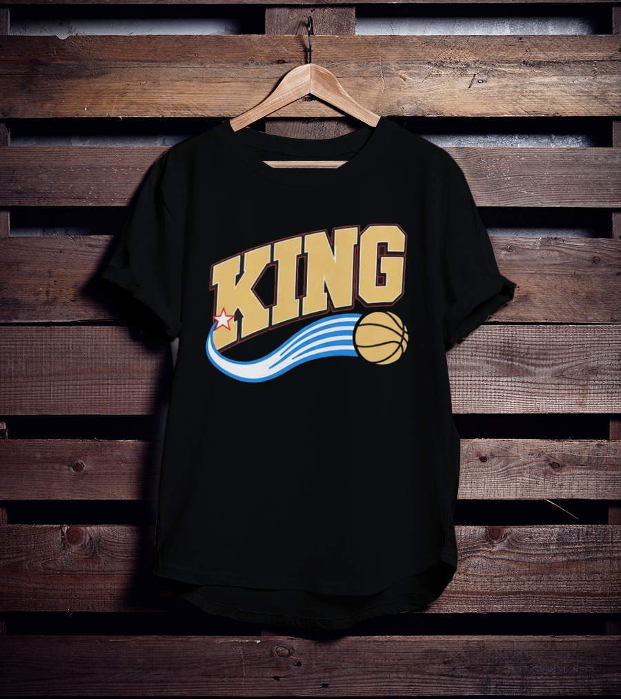 Philadelphia 76ers King Basketball Lebron James T-Shirt