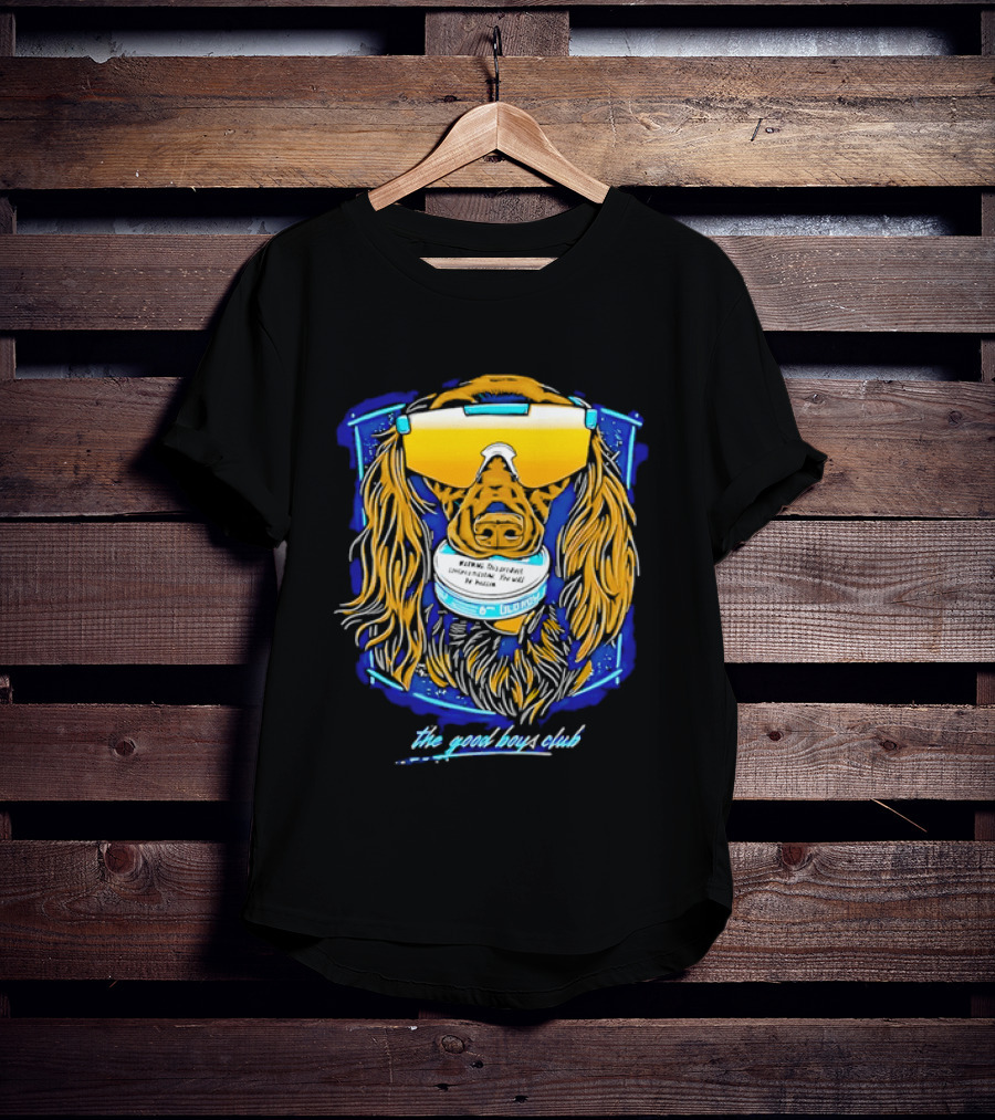 The Good Boys Club Dog Sunglasses Tin T-Shirt