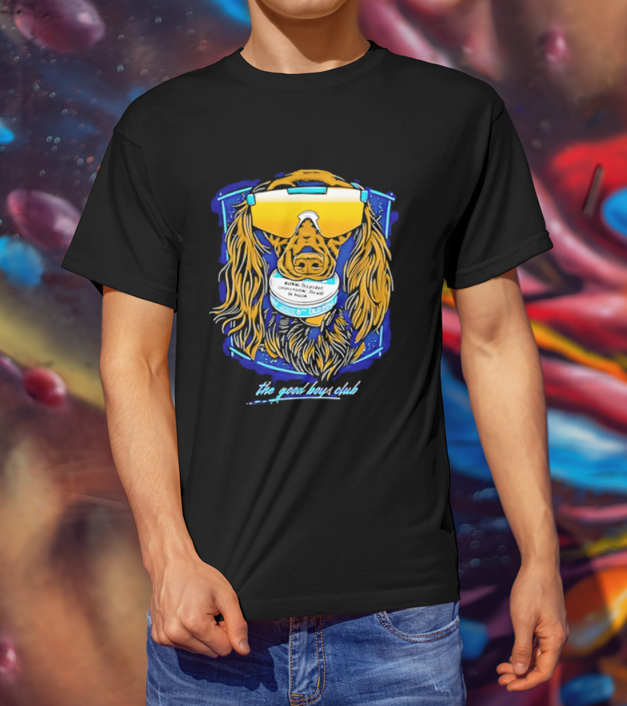 The Good Boys Club Dog Sunglasses Tin T-Shirt