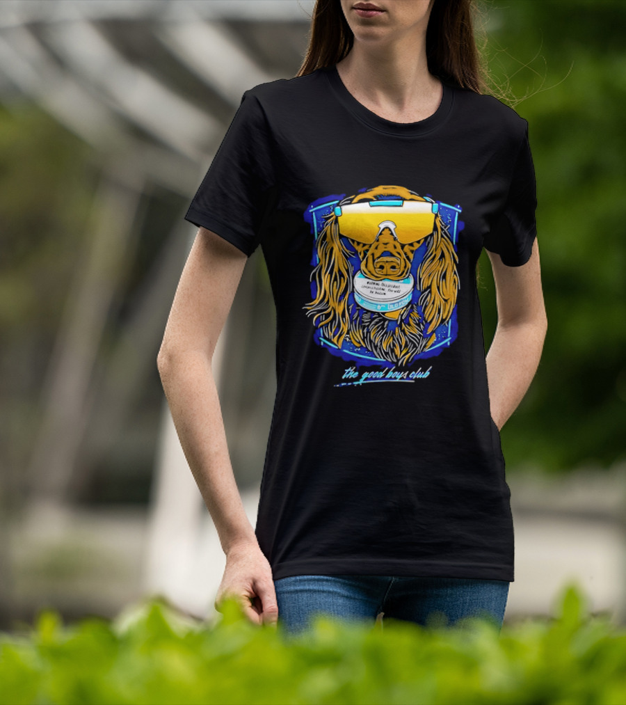 The Good Boys Club Dog Sunglasses Tin T-Shirt