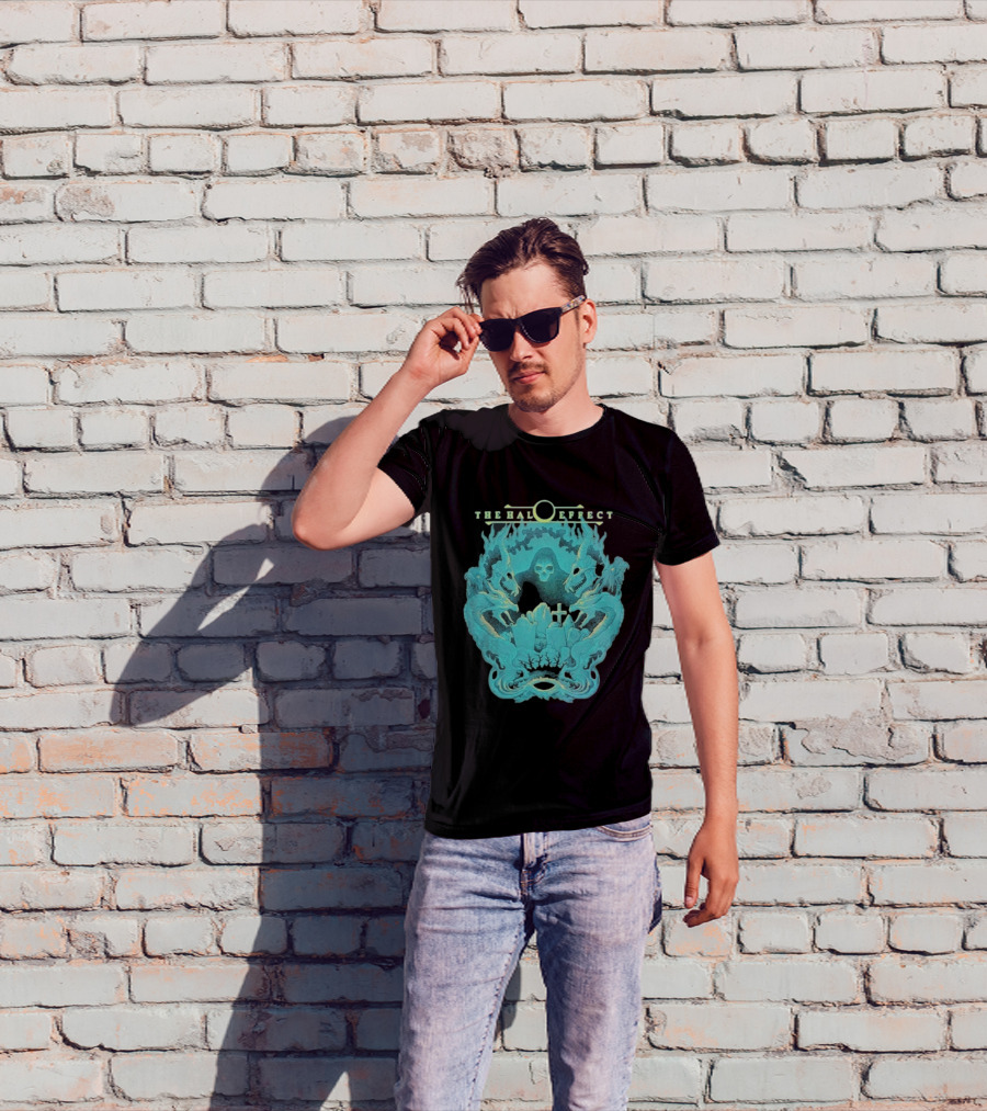 The Halo Effect Dragons Skull Fantasy T-Shirt