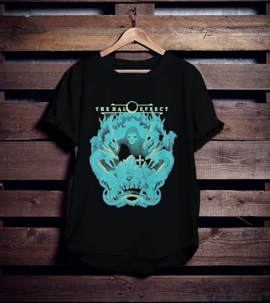 The Halo Effect Dragons Skull Fantasy T-Shirt