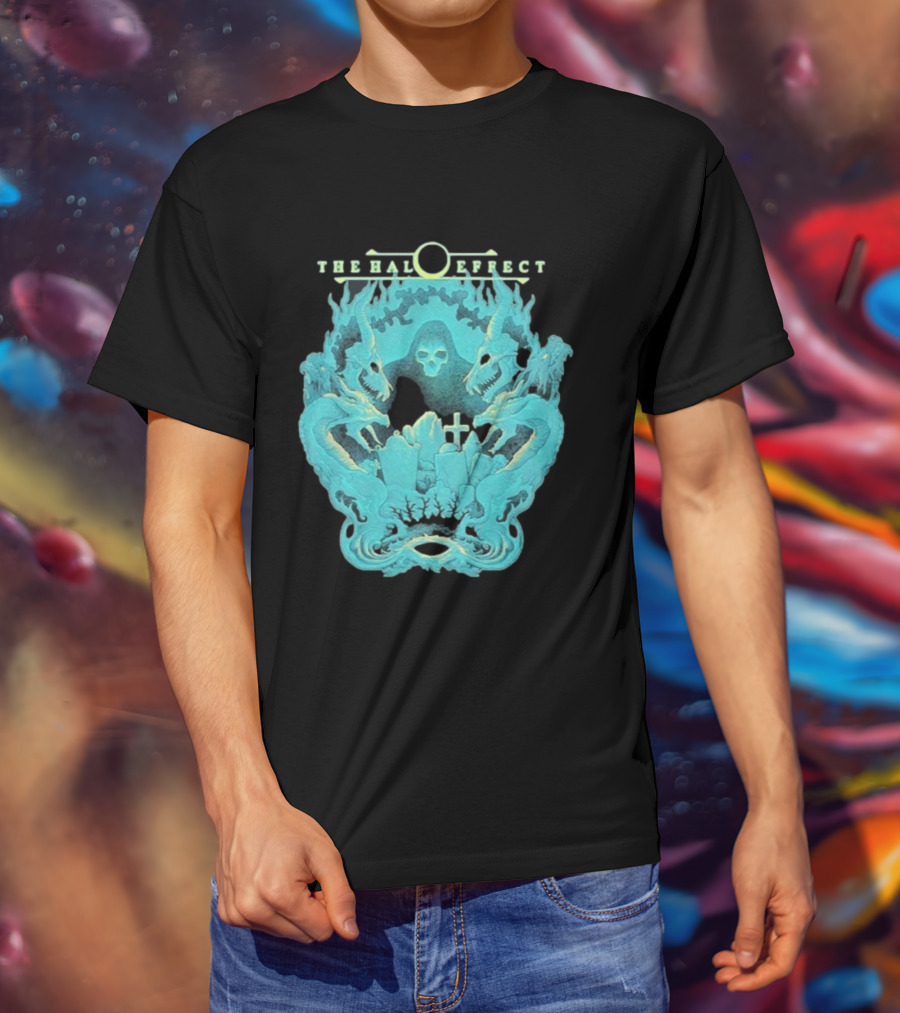 The Halo Effect Dragons Skull Fantasy T-Shirt