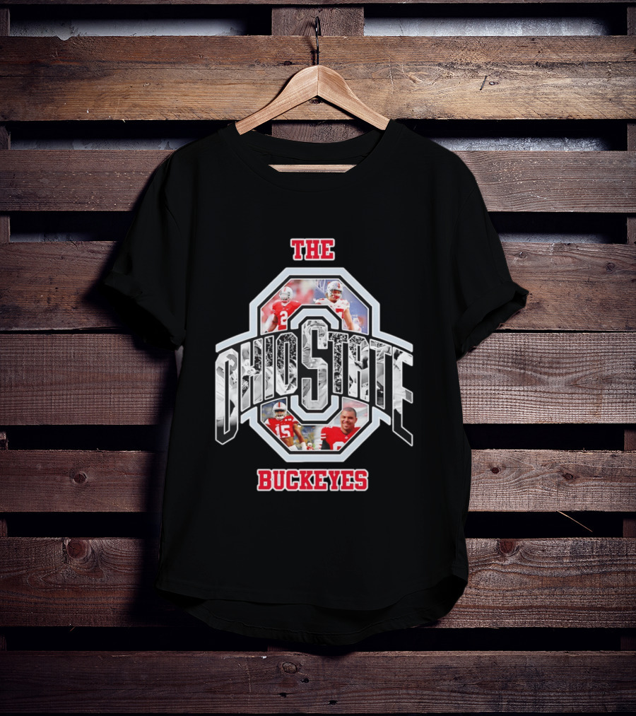 Ohio State Buckeyes Football Collage Ohio State T-Shirt