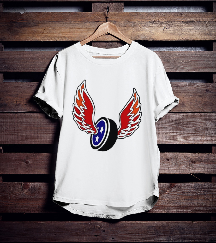 Joey Aguilar Knoxville Speed Three Star Winged Wheel T-Shirt