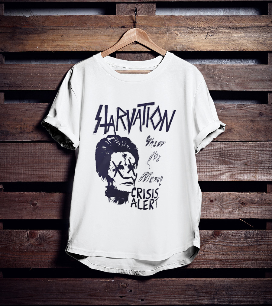 Starvation Sheer Mercy Crisis Alert T-Shirt