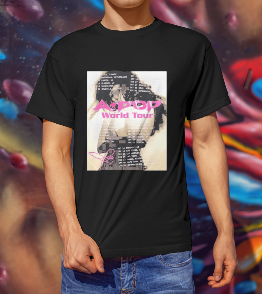 Tyla A Pop World Tour 2026 Paris Amsterdam London Dates And Signature T-Shirt