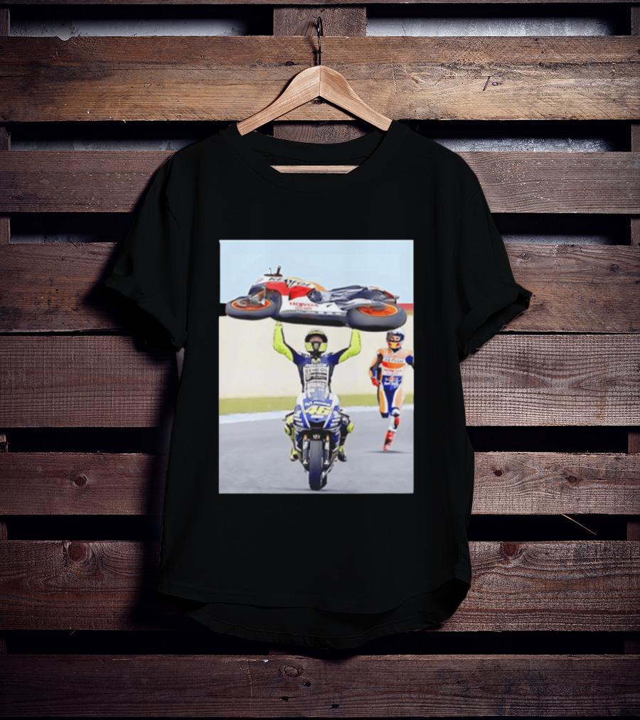 Valentino Rossi Honda MotoGP 46 Victory Celebration 2026 T-Shirt