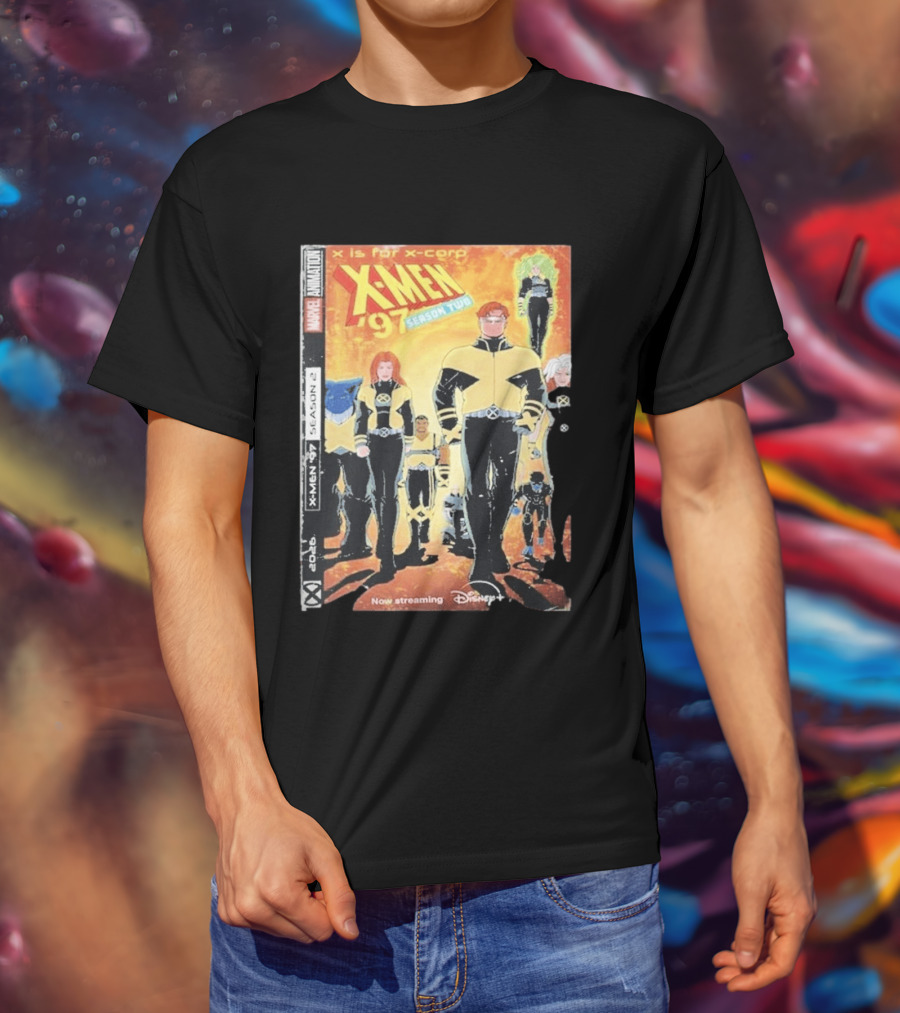 X Men 97 Season 2 X Corp Costumes Polaris Marvel Animation Disney Plus T-Shirt