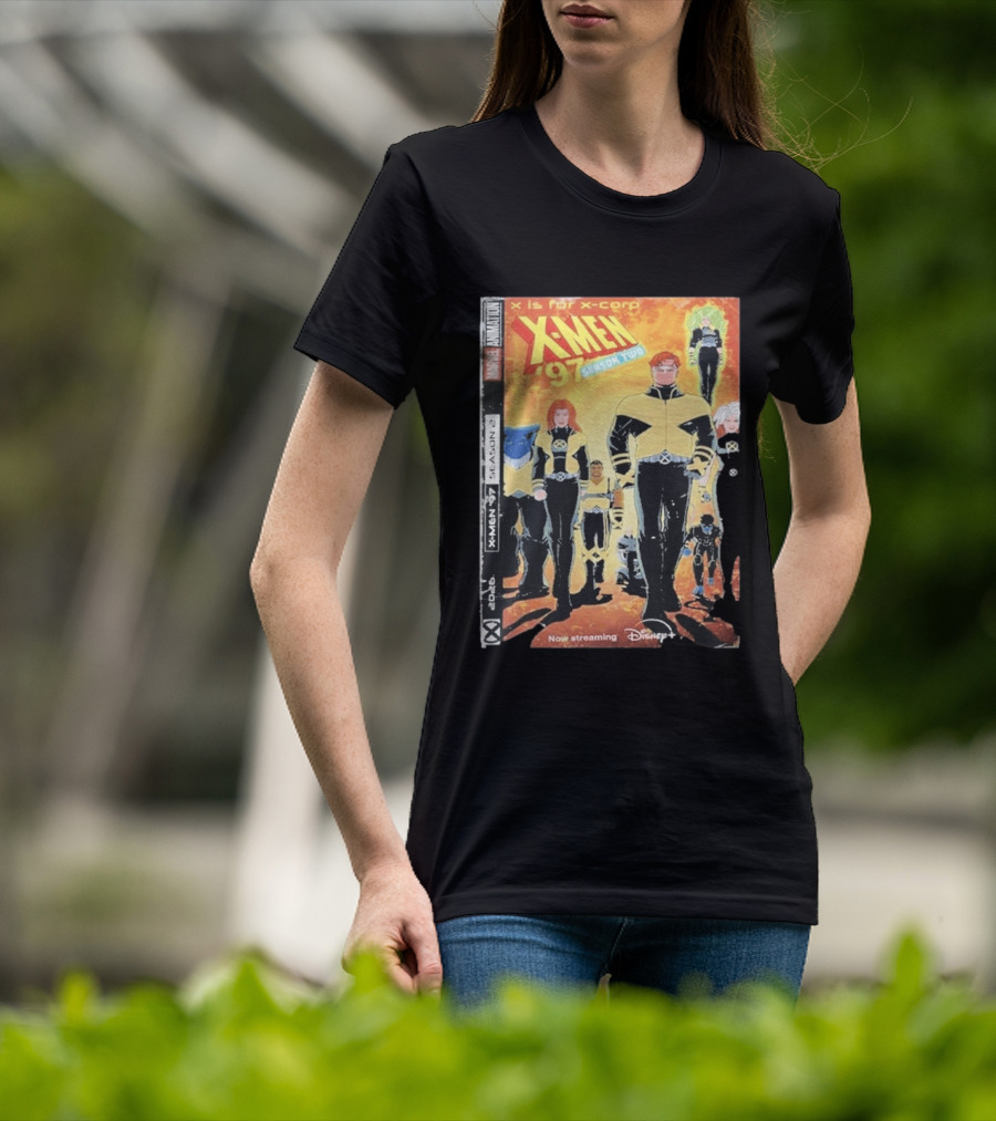 X Men 97 Season 2 X Corp Costumes Polaris Marvel Animation Disney Plus T-Shirt