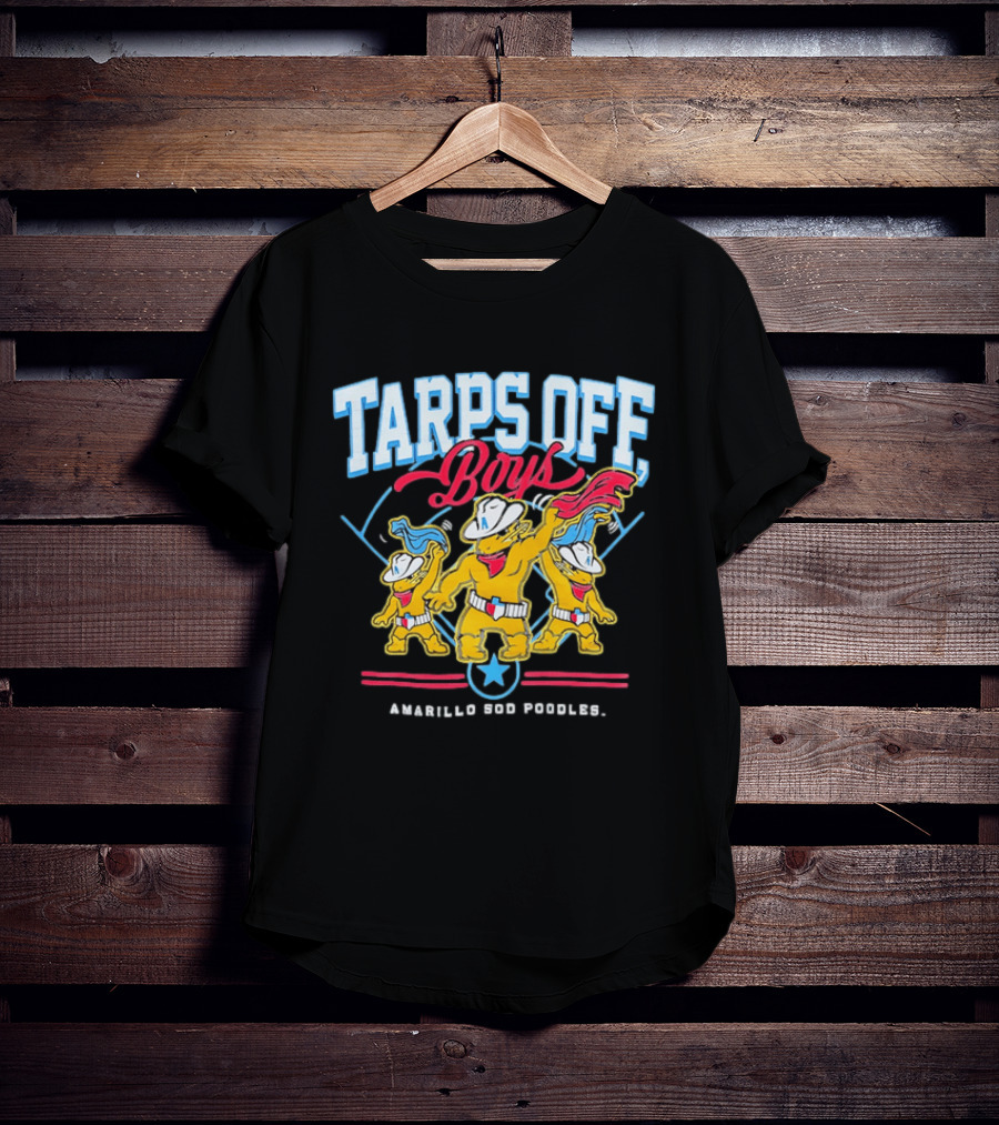 Tarps Off Boys Amarillo Sod Poodles Sports T-Shirt