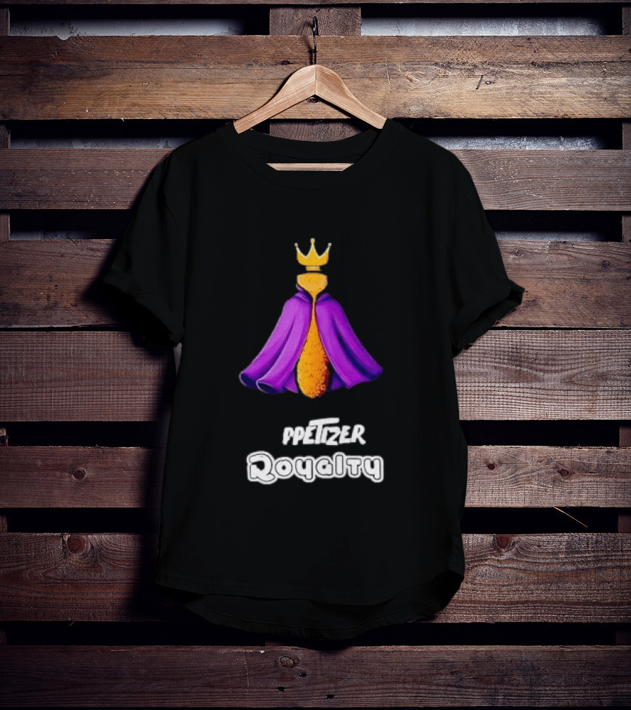 Crowned Nugget Appetizer Royalty Kingscape T-Shirt