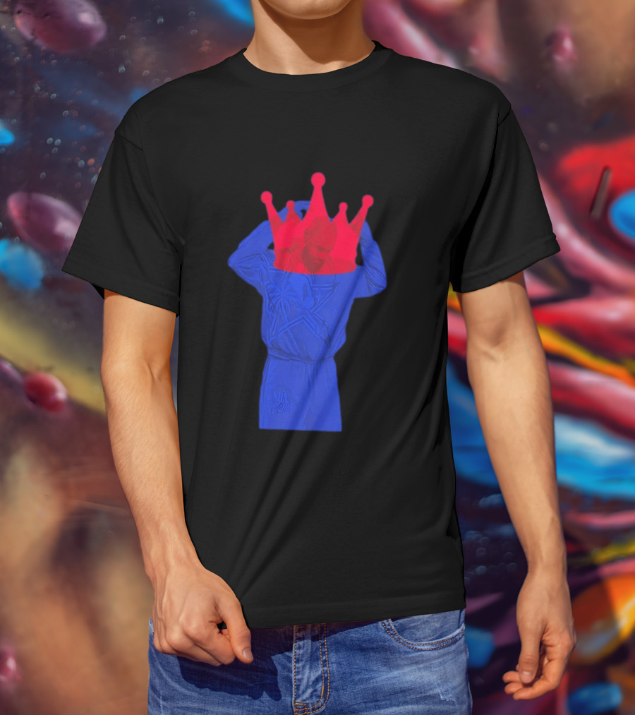 LeBron James NBA Finals 76ers King And Crown T-Shirt