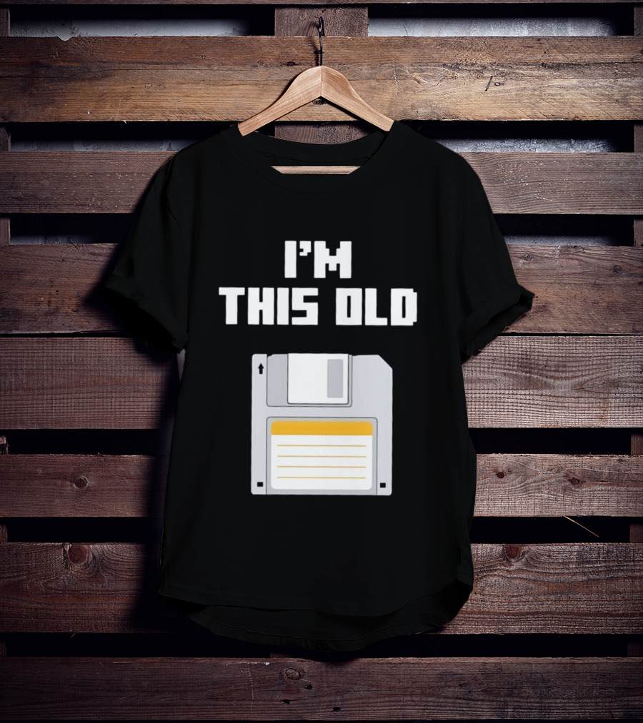 I'm This Old Floppy Disk T-Shirt
