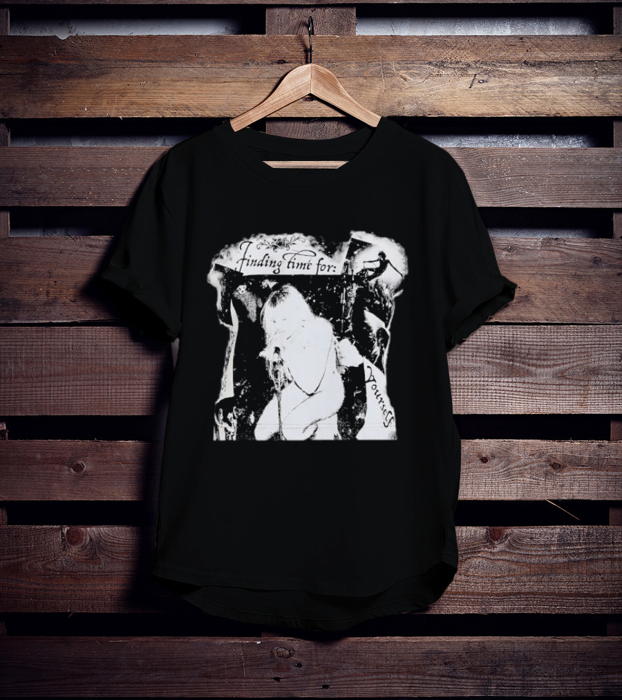Finding Time For Yourself Singing Woman Retro Vibe T-Shirt
