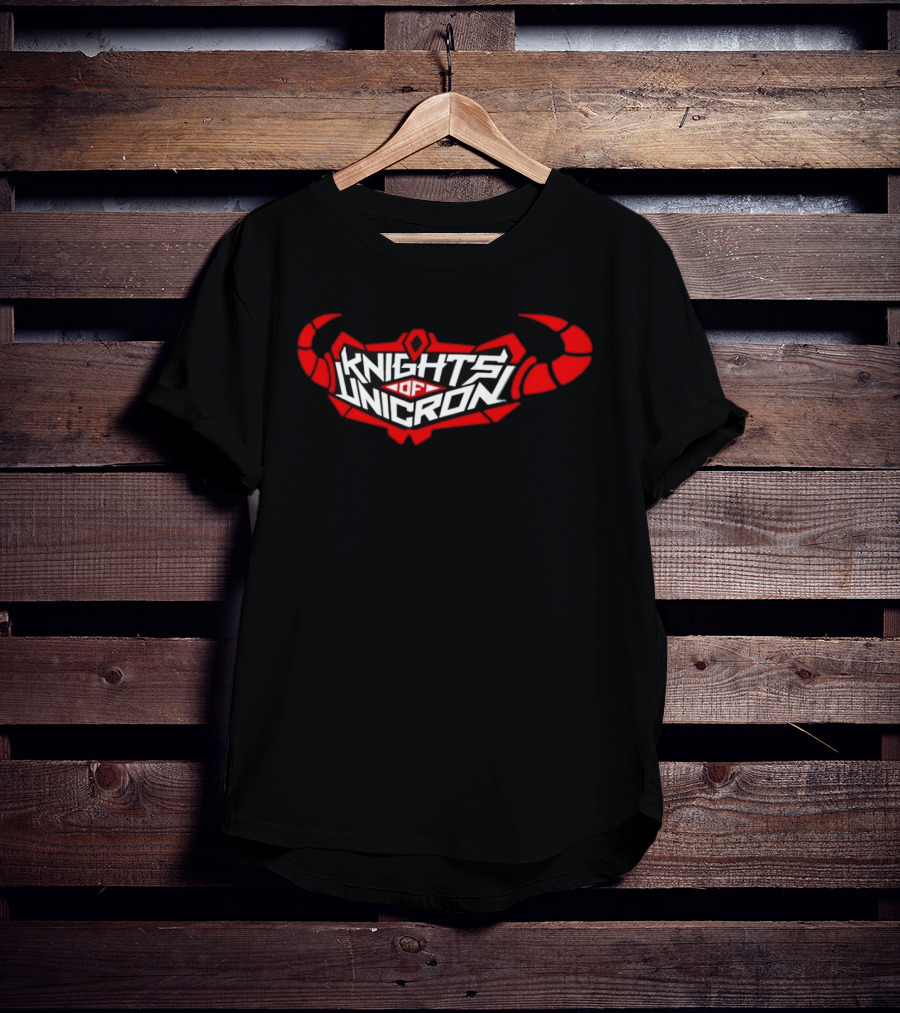 Knights Of Unicron Transformers Soundtrack Band Logo Horns T-Shirt