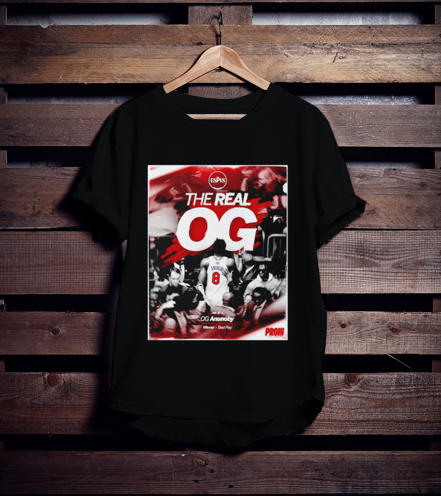 OG Anunoby The Real OG ESPYS Winner Best Play Indiana Basketball T-Shirt