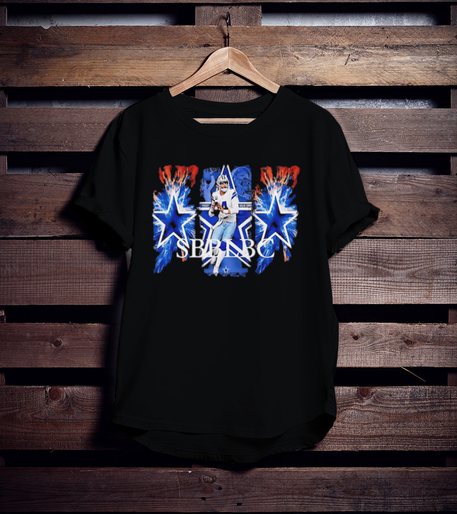 Dallas Cowboys Prescott Passing SBB LBC T-Shirt