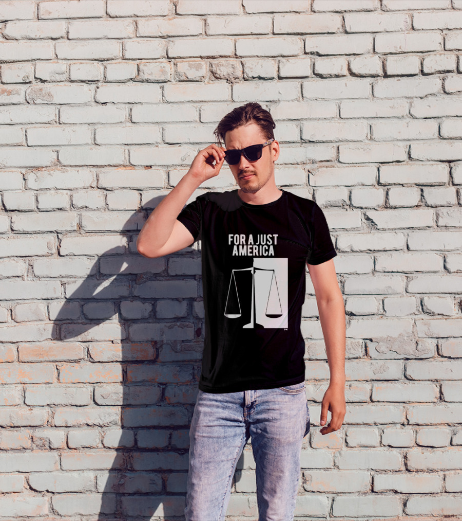 Resist For A Just America Scales Of Justice T-Shirt