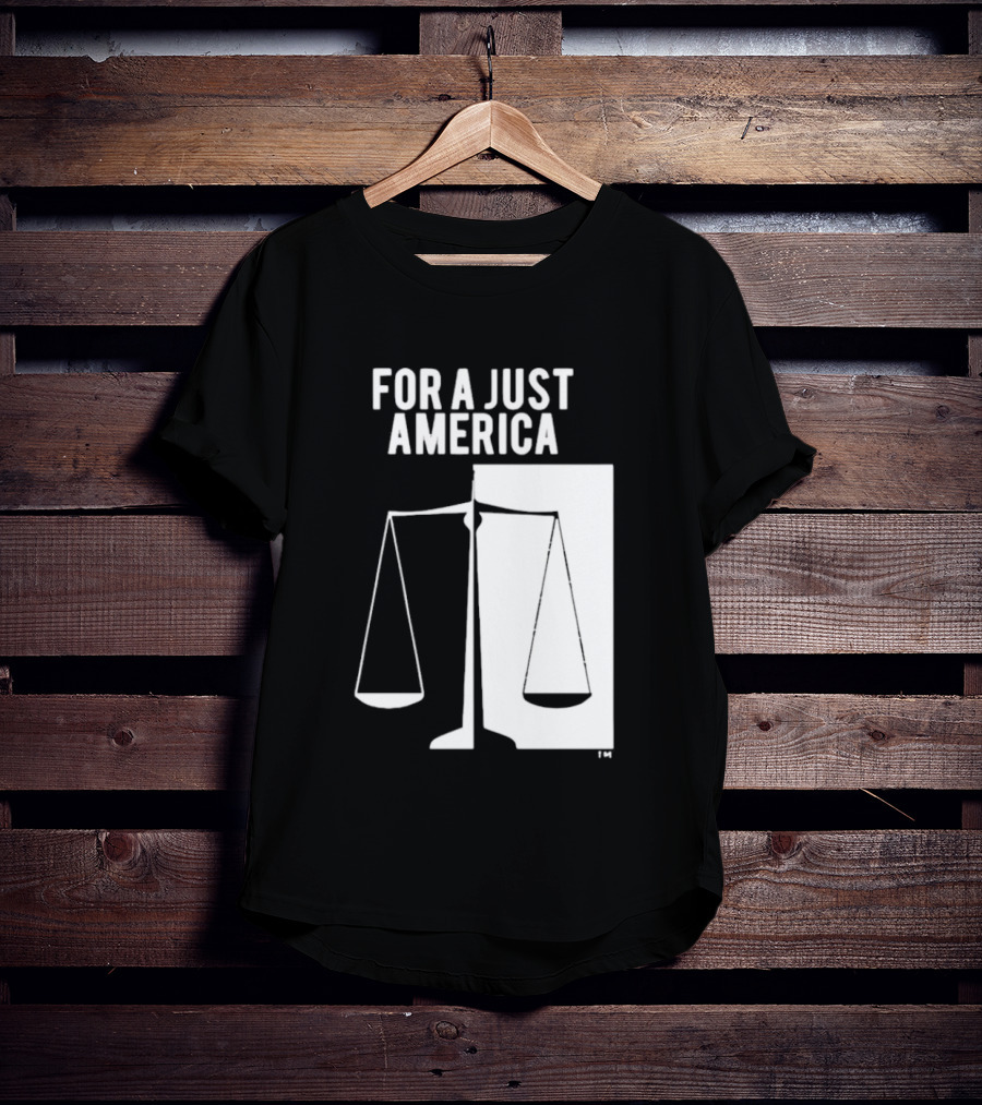 Resist For A Just America Scales Of Justice T-Shirt
