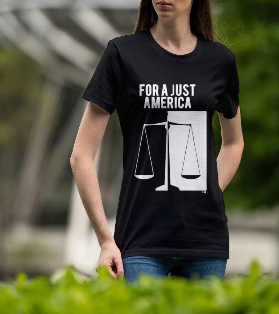 Resist For A Just America Scales Of Justice T-Shirt