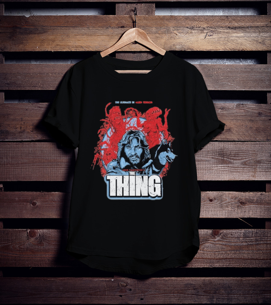 The Thing Ultimate Alien Terror John Carpenter's Classic 1982 Horror Movie T-Shirt