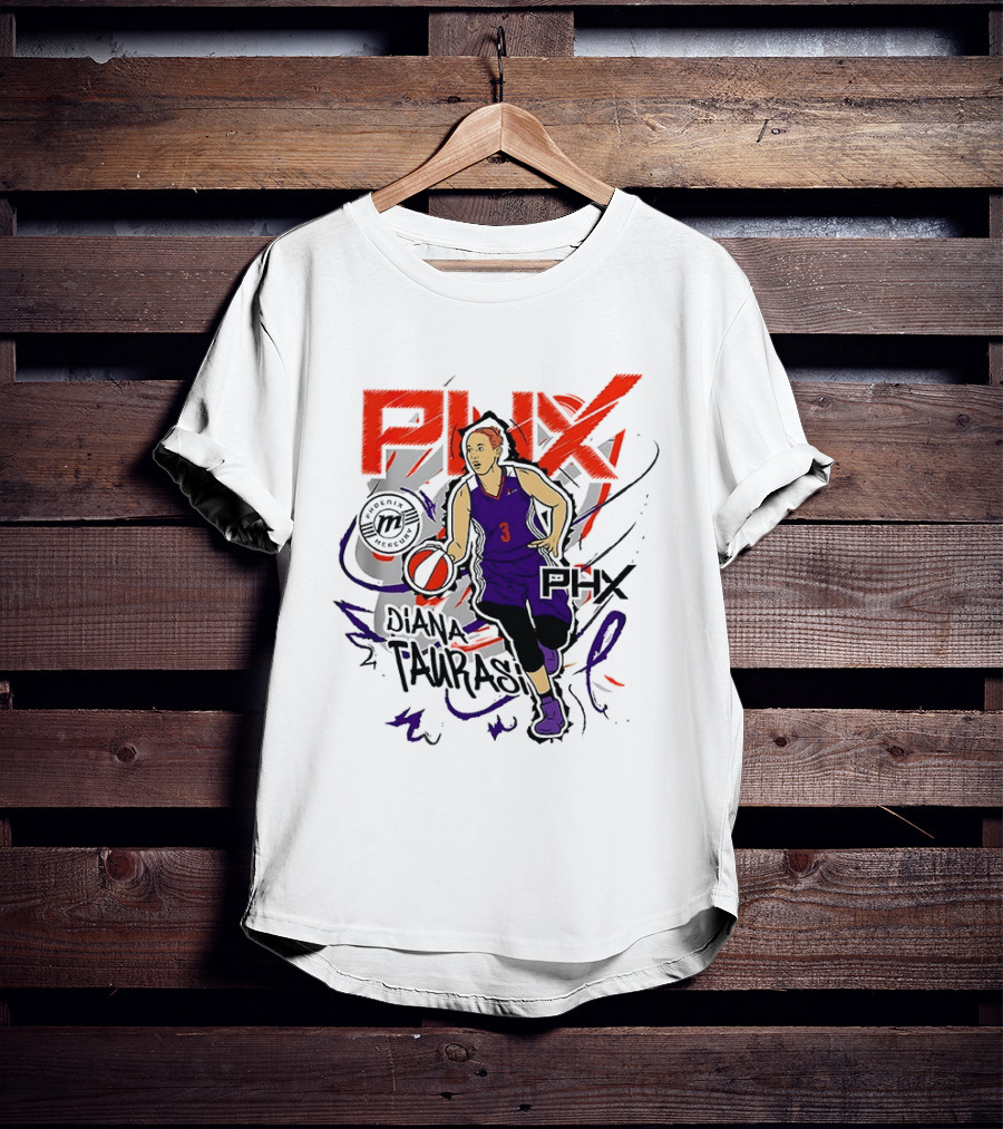 Diana Taurasi Phoenix Mercury PHX Basketball WNBA T-Shirt