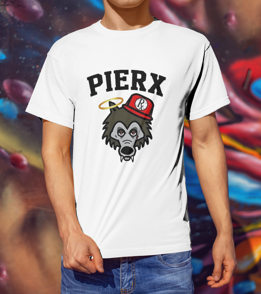 RX Wolf Pierx Halo Red Hat T-Shirt