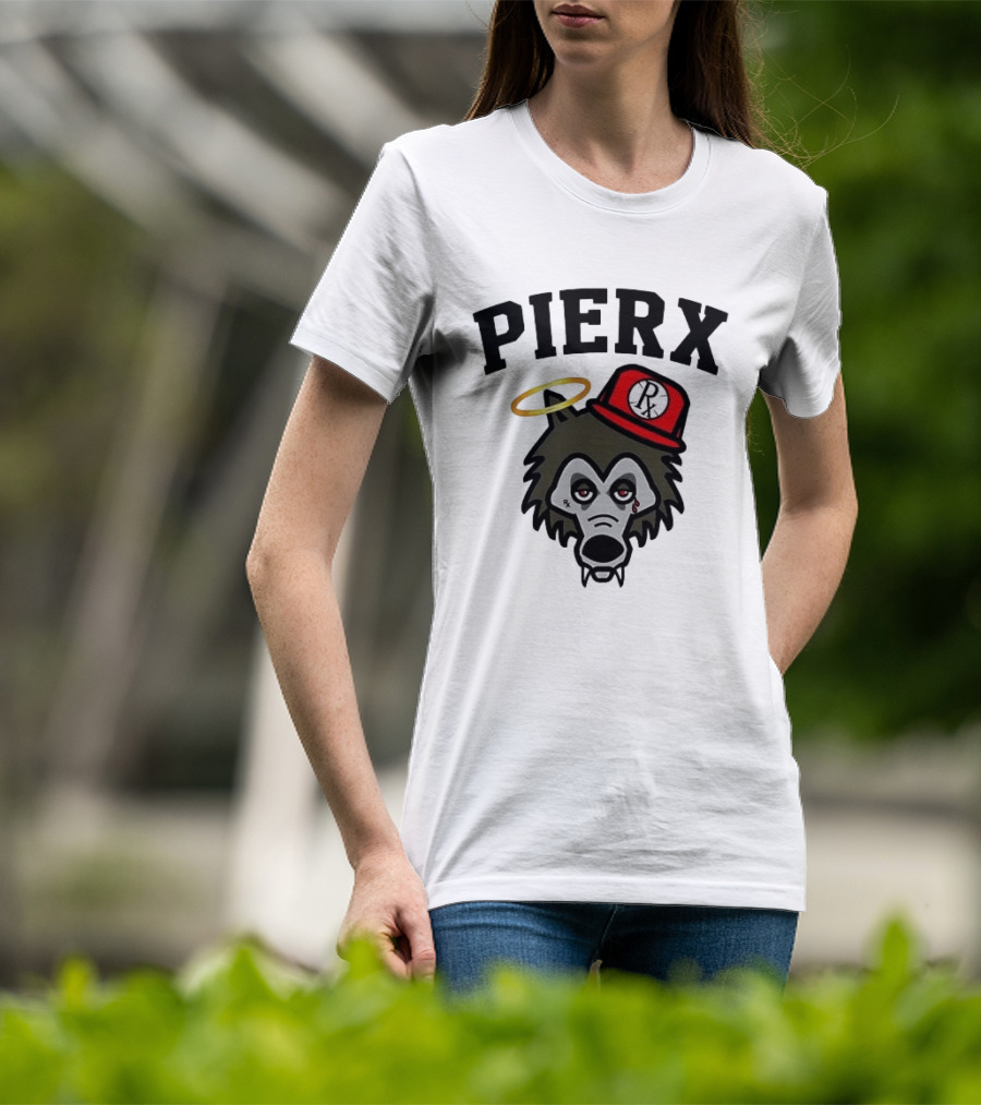 RX Wolf Pierx Halo Red Hat T-Shirt