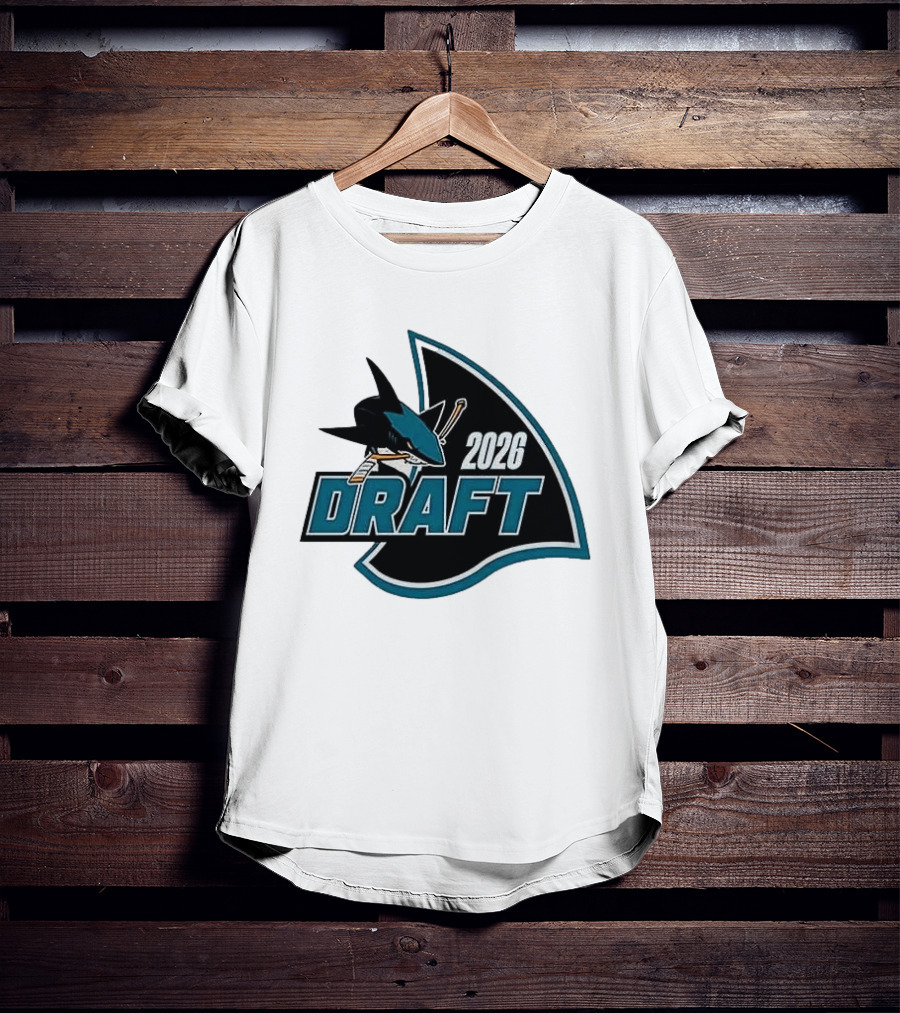 San Jose Sharks 2026 Draft Macklin Celebrini #71 T-Shirt