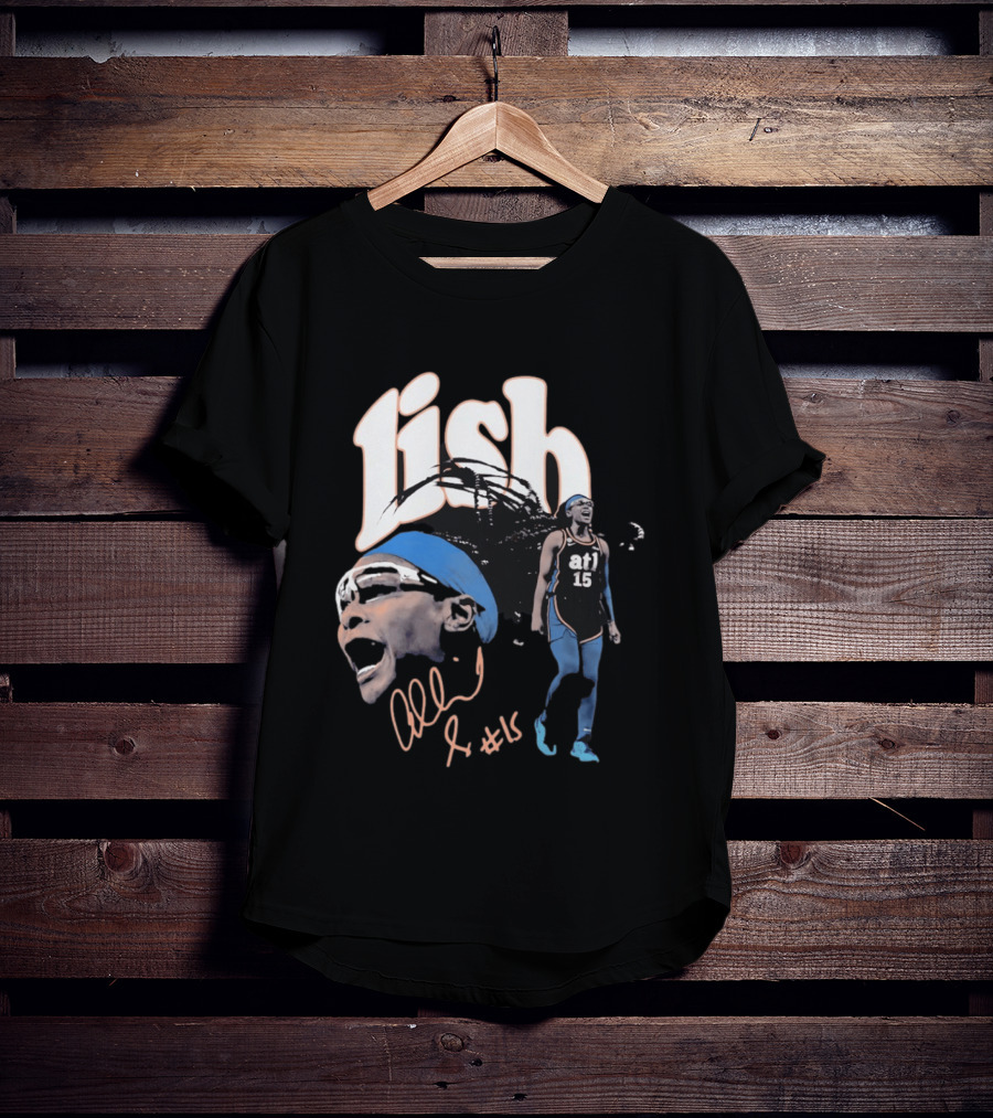 Allisha Gray Lish Atlanta Dream No 15 ATL Women's Sports T-Shirt