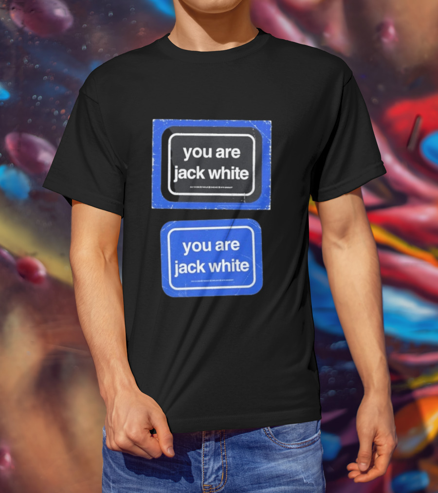 July 23 2026 Jack White You Are Radius Chicago IL Event T-Shirt