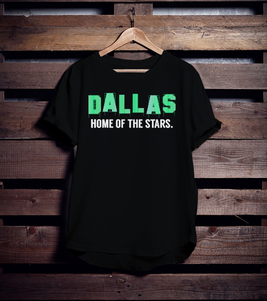 Dallas Home Of The Stars Texas Hockey T-Shirt