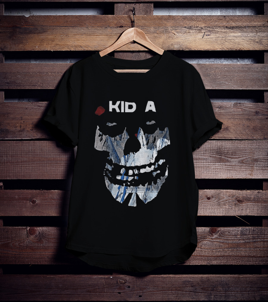 Kid A Fiend Skull Meme T-Shirt