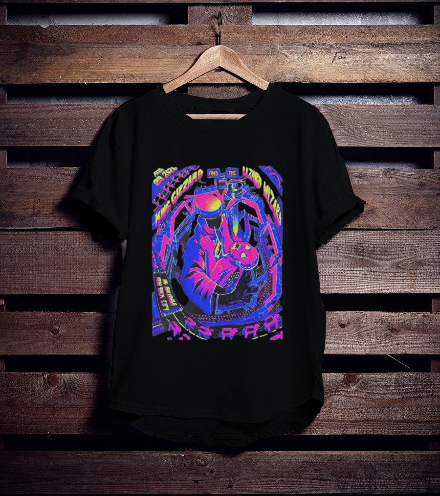 King Gizzard And The Lizard Wizard August 23 2026 New York City Concert Under The K Bridge Park T-Shirt