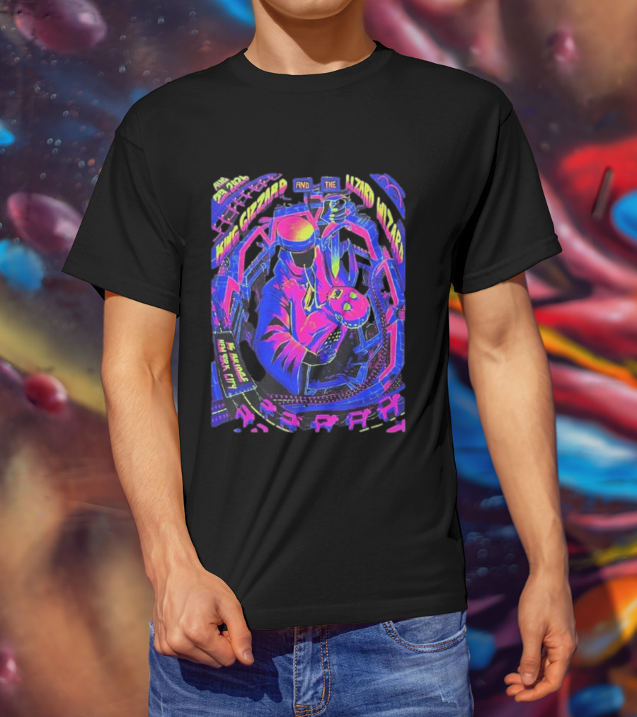 King Gizzard And The Lizard Wizard August 23 2026 New York City Concert Under The K Bridge Park T-Shirt