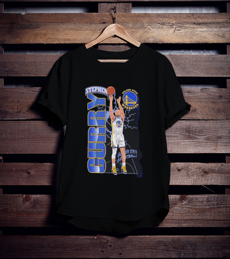 Stephen Curry Golden State Warriors Basketball Icon 2026 T-Shirt