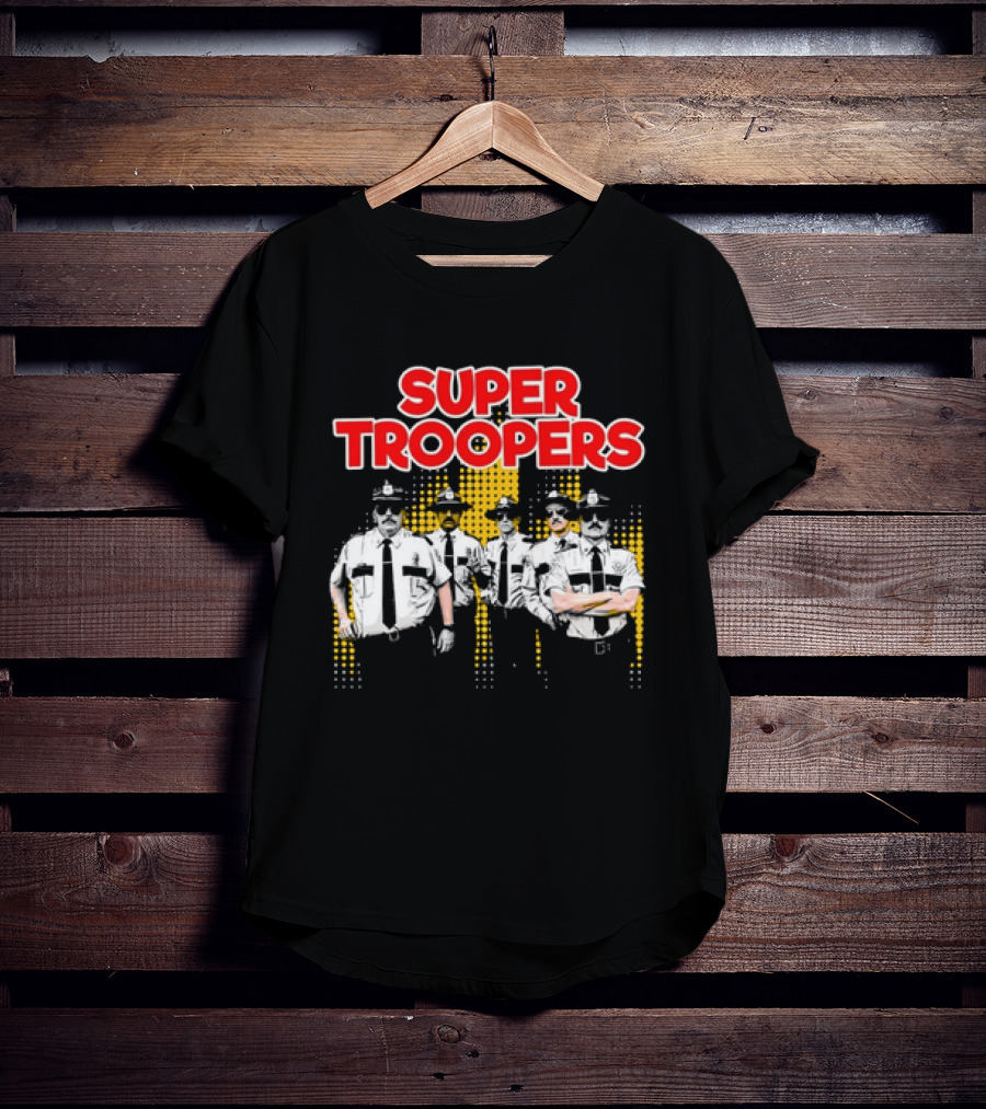 Super Troopers Comedy Movie Law Enforcement Team T-Shirt