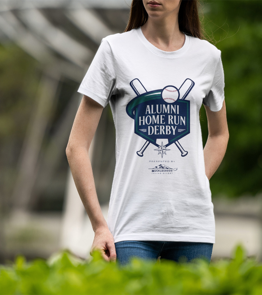 Alumni Home Run Derby Presented By Muckleshoot Casino Resort 2026 Baseball Event T-Shirt
