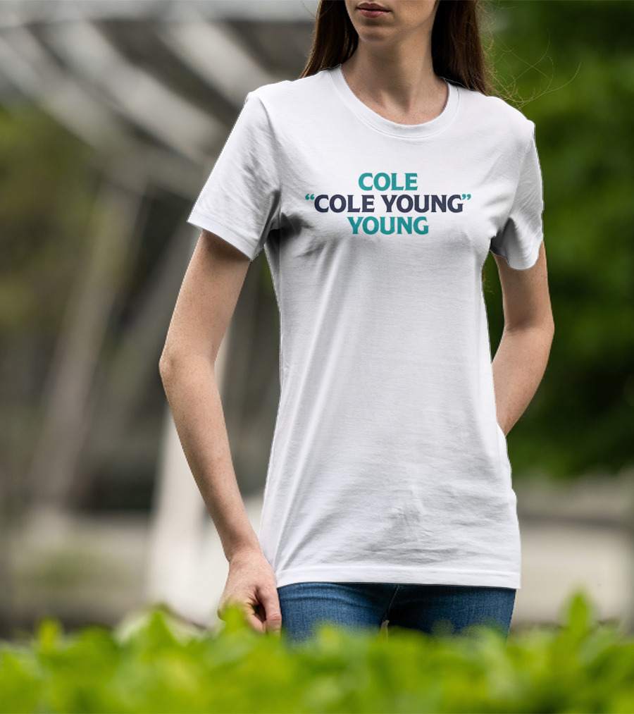 COLE Cole Young Young Seattle Mariners Baseball MLB 2026 T-Shirt