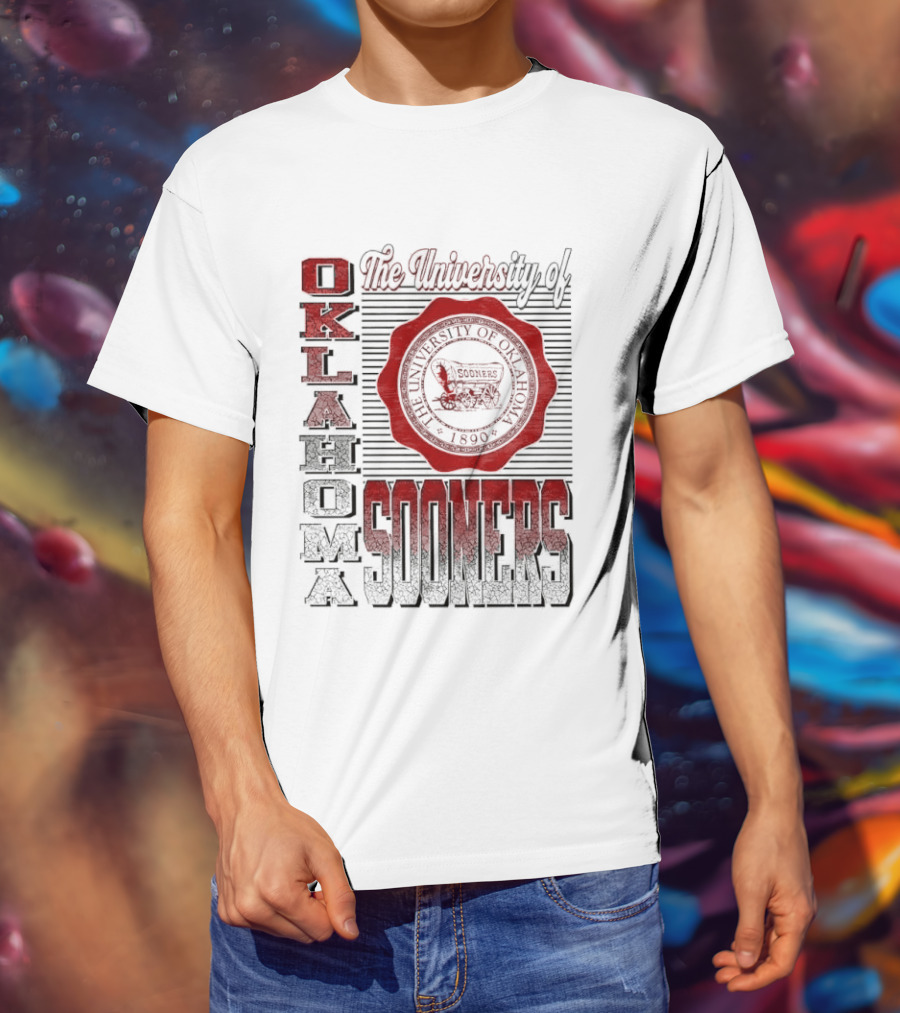 The University Of Oklahoma Sooners Vintage Seal T-Shirt